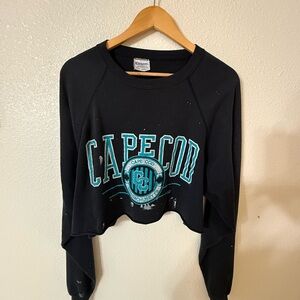 Hanes Classic Black Crewneck Tee